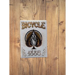 Bicycle 1885 Gold back poker cards